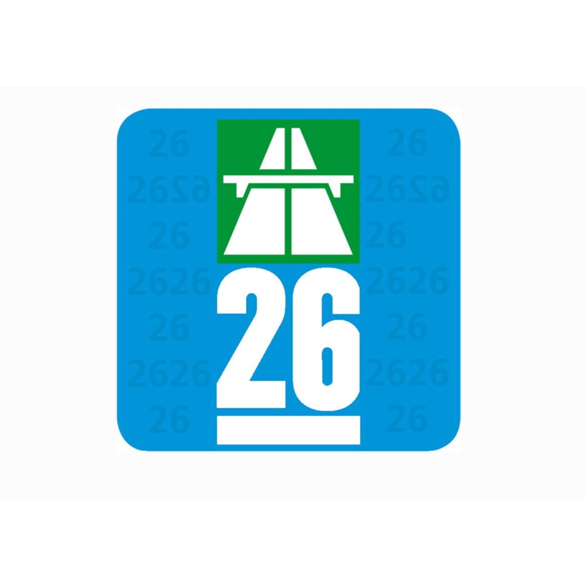 Motorway vignette 2026 | postshop.ch