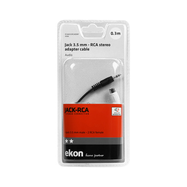 Câble audio Jack 3,5 mm et RCA | Ekon