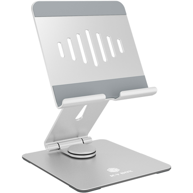 ICY BOX Rotatable and adjustable IB-TH200-R tablet stand silver
