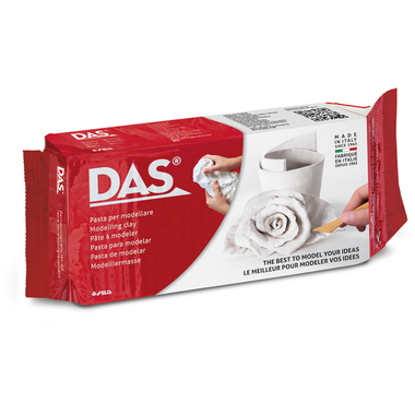 DAS Argilla da modellare 1000g 387500 bianca