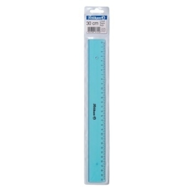 PELIKAN Lineal 30cm 7137455 transaparent blau