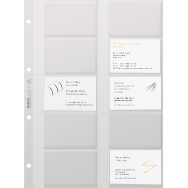 KOLMA Zeigetasche A4 57.625.20 CopyResistant, Karten 5 Stk.