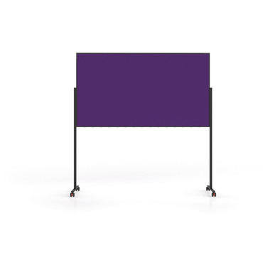 MAGNETOPLAN Design-Moderatorentafel VP 1181211 violett, Filz 1000x1800mm