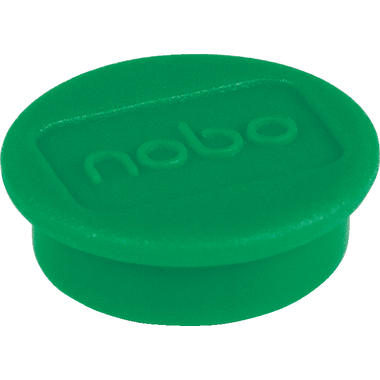 NOBO Magnet rund 24mm 1915296 grün 10 Stück