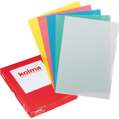 KOLMA Sichtmappen Superstrong A4 59.433.19 assortiert 10 Stück