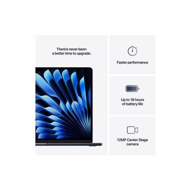 Apple MacBook Air 15" 2025 M4 10C GPU / 16 GB / 512 GB Midnight