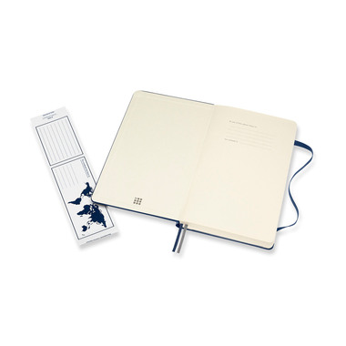 MOLESKINE Carnet Classic HC XL 853606235 bleu saphir, ligné 208 feuil.