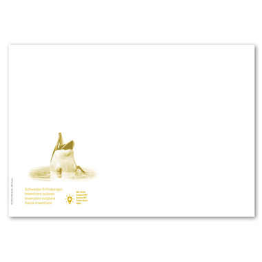 First-day cover «Swiss inventions - Toilet Duck» Unstamped first-day cover (FDC) E6