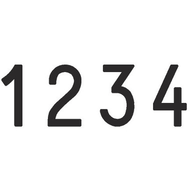TRODAT Tampon nombres 15124 4 chiffres 12mm