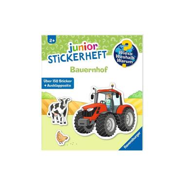 Ravensburger Why? Why? Why? Junior Sticker Book – Farm