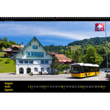 PostAuto-Kalender 2026 von Calendaria
