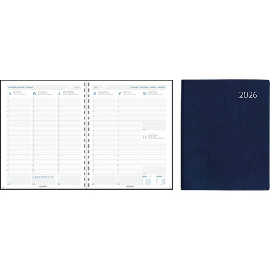 AURORA Agenda Alaska PAW Perl 2026 2711P 1W/2S ass. ML 21x27cm