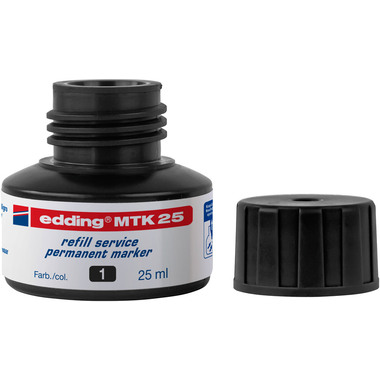 EDDING Tinte 25ml MTK-25-1 nero