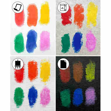 I AM CREATIVE Wachsmalstifte 4005.54 Classic 6 Stück