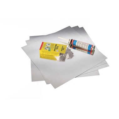 MAGNETOPLAN Magnetic Wall Set 500x500mm 16103 white, 20 boards