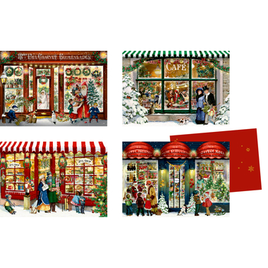 COPPENRATH Mini calendrier de l'avent 72233 Boutiques de Noël Barbara Beh