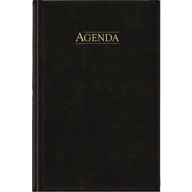 AURORA Agenda Balacron Folio 2026 FA211Z 1G/1P nero ML 14x21cm