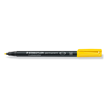 STAEDTLER Lumocolor permanent M 317-1 gelb