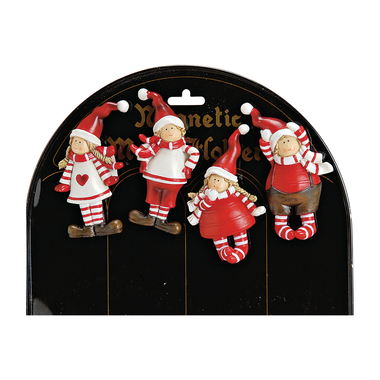 ROOST Magnete Winterkind 10cm 10013471 assortiert
