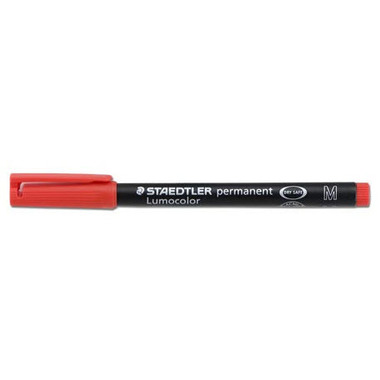 STAEDTLER Lumocolor permanent M 317-2 rosso