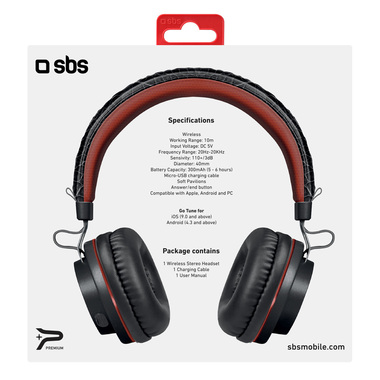 Casque sans fil léger DJ UP | SBS