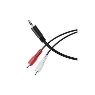 HDSupply Câble audio jack 3.5 mm - Cinch 0.5 m