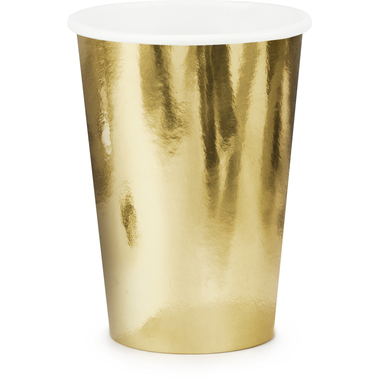 PARTYDECO Gobelets 220ml KPP57019MEEU or 6 pièces