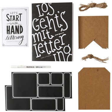 I AM CREATIVE Handlettering-Partybox 890050 23-teilig