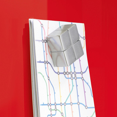 SIGEL Glass Aimantboard GL142 rouge 1000x650x15mm