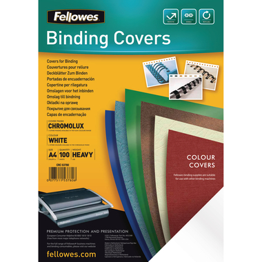 FELLOWES Copertina Chromo 5378006 glossy 100 pezzi
