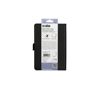 Klapphülle in universellem Hochformat Book Lite für Tablet 7'' | SBS