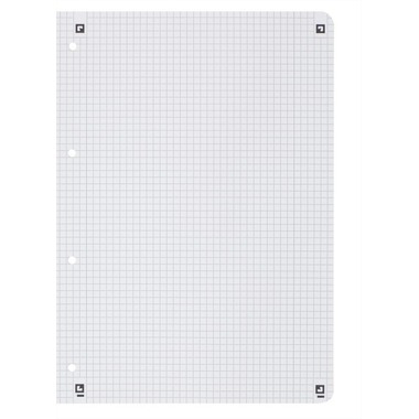 OXFORD Collegeblock Touch A4+ 400121610 nero, quadrettato 90g 80 fogli