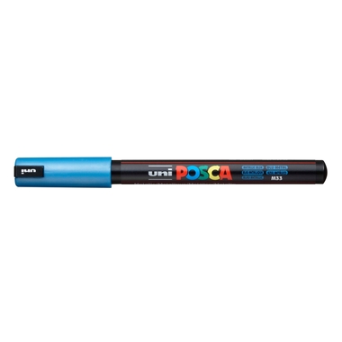 POSCA Fineliner 0.7mm PC1MRMET.BLU Metallic blau