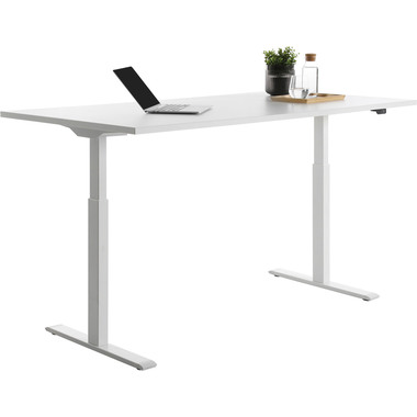 TOPSTAR Hubtischgestell E-Table TWV2UV weiss