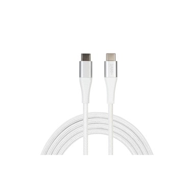 onit cavo USB 3.0 60 W, USB-C - USB-C, 1 m, bianco