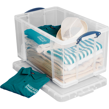 USEFULBOX Box plastica 84l 68504400 trasparente