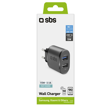 Travel charger with fast charging | SBS