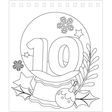 URSUS Calendrier de l'Avent 24890000F à gratter