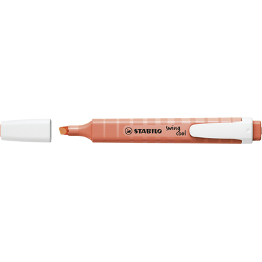 STABILO Textmarker Swing Cool 1-4mm 275/140-8 rouge corail pastel