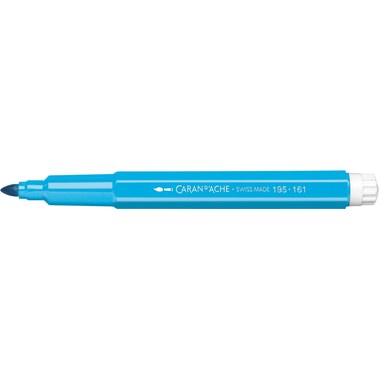 CARAN D'ACHE Fasermalstift Fancolor Maxi 195.161 hellblau