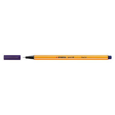 STABILO Fineliner Point 88 0.4mm 88/22 nachtblau