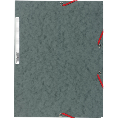 EXACOMPTA Pochette à élastique A4 55511E gris