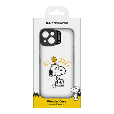Cover Peanuts rigida per iPhone 14 | case&me
