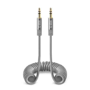 Cavo jack a spirale per smartphone e tablet