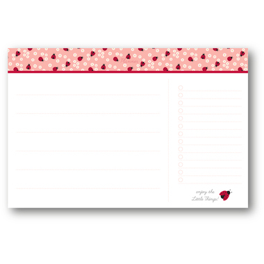 ANCOR Sottomano LADY BUG 105049 rosa/rosso 40x30cm