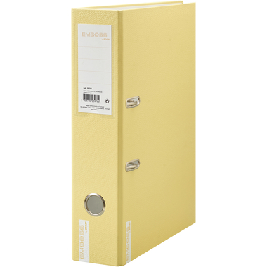 ANCOR Raccoglitore 8cm Emboss 84795 giallo A4