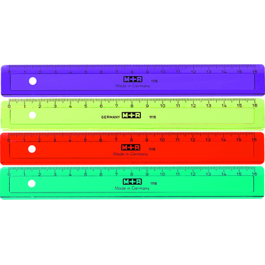 M+R Riga piatta 16cm 11160150 colori ass.