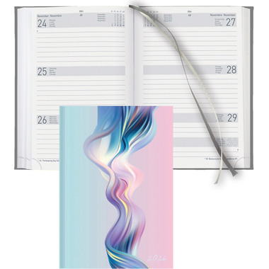 BIELLA Agenda Dispo Term 2026 808543740026U 1S/2P Swirl ML 14.5x20.5cm