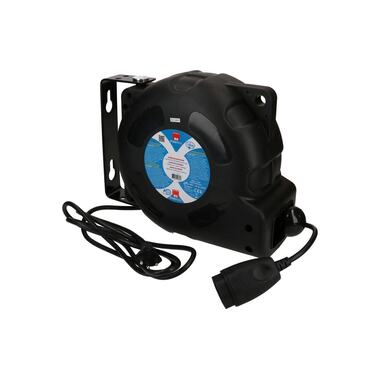 Max Hauri Bobine de câble 10 m, noir