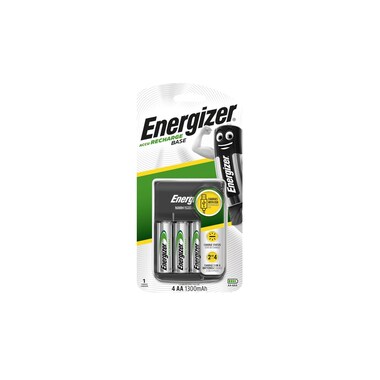 Energizer Chargeur Base Charger Micro-USB + 4x AA 1300 mAh